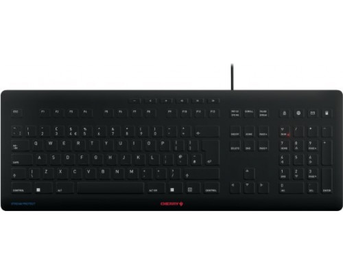 Cherry CHERRY JK-8502GB-2 klawiatura Uniwersalne USB QWERTY angielski brytyjski Czarny