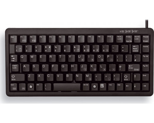 Cherry CHERRY G84-4100 klawiatura USB + PS/2 QWERTY British English Czarny
