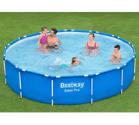 Bestway Swimming pool Steel Pro with a frame, 396x84 cm Lumarko!