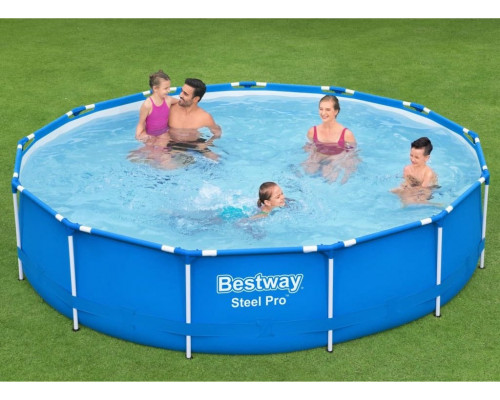 Bestway Swimming pool Steel Pro with a frame, 396x84 cm Lumarko!