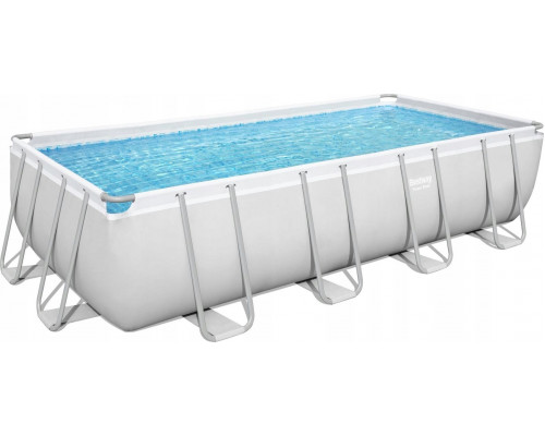 Bestway Swimming pool Power Steel z setem, rectangular, 488x244x122 cm Lumarko!