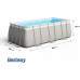 Bestway Swimming pool Power Steel z setem, rectangular, 488x244x122 cm Lumarko!