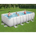 Bestway Swimming pool Power Steel z setem, rectangular, 488x244x122 cm Lumarko!