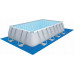 Bestway Swimming pool Power Steel z setem, rectangular, 488x244x122 cm Lumarko!