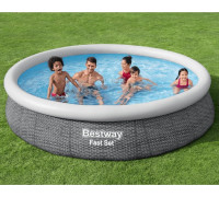 Bestway Swimming pool with accessories, circle, 366x76 cm Lumarko!