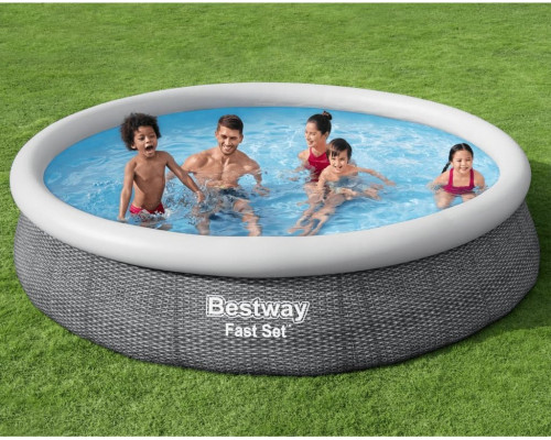 Bestway Swimming pool with accessories, circle, 366x76 cm Lumarko!