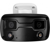 BCS Kamera tubowa panoramiczna IP 4Mpx BCS-P-PIP2X4FCL3-Ai1, NightColor, WhiteLight, mikrofon, głośnik