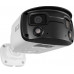 BCS Kamera tubowa panoramiczna IP 4Mpx BCS-P-PIP2X4FCL3-Ai1, NightColor, WhiteLight, mikrofon, głośnik