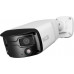 BCS Kamera tubowa panoramiczna IP 4Mpx BCS-P-PIP2X4FCL3-Ai1, NightColor, WhiteLight, mikrofon, głośnik