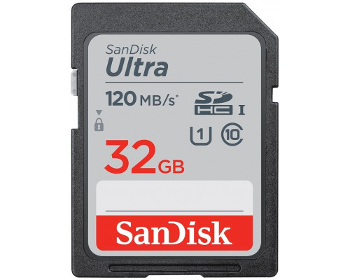 ATM card SANDISK Ultra SDHC 32GB, 120MB/s/SDSDUN4-032G-GN6IN