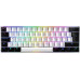 Sharkoon SKILLER SGK50 S4, gaming keyboard (Kolor: BIAŁY/Kolor: CZARNY, ES layout, Kailh Red)