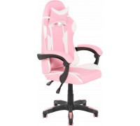 GAMING CHAIR OTE 58X61X119CM. WHITE/PINK