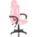 GAMING CHAIR OTE 58X61X119CM. WHITE/PINK