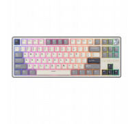 Royal Kludge RK R87 Pro - US išdėstymas - Chartreuse Switches - Pilkas (Pilka) Žaidimų Klaviatūra