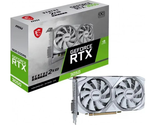 *RTX3050 MSI GeForce RTX 3050 Ventus 2X XS OC White 8GB GDDR6