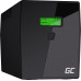 Green Cell charger Awaryjny UPS 2000VA 1200W Power Proof z wyświetlaczem LCD 6x IEC