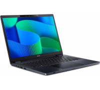 Acer TravelMate P4 TMP414-53-G2-TCO Intel Core 5 120U Laptop 35,6 cm (14") WUXGA 16 GB DDR5-SDRAM 512 GB SSD Wi-Fi 6E (802.11ax) Windows 11 Pro Niebieski