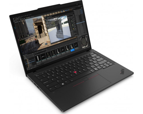 Lenovo ThinkPad P14s | Black | 14 " | IPS | WUXGA | 1920 x 1200 pixels | Anti-glare | AMD Ryzen 7 PRO | 8840HS | 32 GB | SO-DIMM DDR5 | Solid-state drive capacity 1000 GB | AMD Radeon 780M Graphics | Windows 11 Pro | 802.11ax | Bluetooth version 5.3 