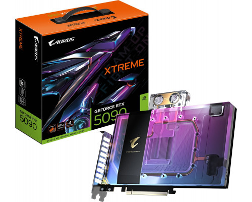 Gigabyte AORUS GeForce RTX 5090 Xtreme Waterforce WB 32GB GDDR7 (GV-N5090AORUSX WB-32GD)