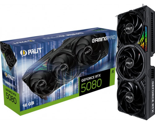 Palit GeForce RTX 5080 GamingPro 16GB GDDR7 DLSS4 (NE75080019T2-GB2031A)