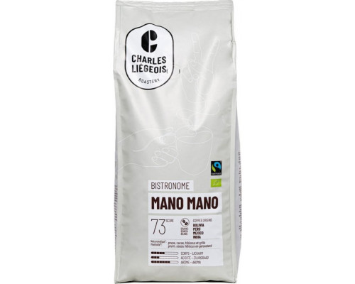 Coffee beans Charles Liegeois Mano Mano, 1 kg