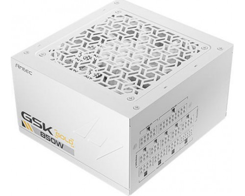 Antec GSK ATX3.1 850W White 80 PLUS Gold 20+4 pin ATX ATX Biały