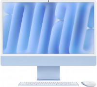 APPLE iMac Z1EQ 59,62cm 23,5Zoll Nano Glas M4 10C CPU/10C GPU/16C N.E. 16GB 1TB SSD Gbit Eth MM NumKey TID DE Blau