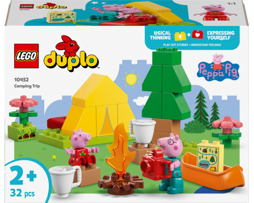 LEGO Duplo Świnka Peppa Wyprawa na biwak (10452)