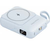 ML POWERBANK indukcyjny Kruger&Matz 10000 mAh Mag Safe with cable Blue