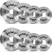 TOS SET TALERZY OLIMPIJSKICH STALOWYCH KALIBROWANYCH 2 x 1.5 - 5.0 KG (22 KG) HMS