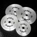 TOS SET TALERZY OLIMPIJSKICH STALOWYCH KALIBROWANYCH 2 x 10 - 25 KG (140 KG) HMS