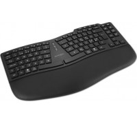 Kensington Pro Fit Ergo KB675 EQ TKL klawiatura Dom/Biuro USB + RF Wireless + Bluetooth QWERTY Skandynawia Czarny