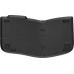 Kensington Pro Fit Ergo KB675 EQ TKL klawiatura Dom/Biuro USB + RF Wireless + Bluetooth QWERTY Skandynawia Czarny