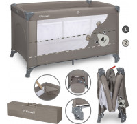 ŁÓŻeczko dwupoziomowe kidwell blissy duo beige