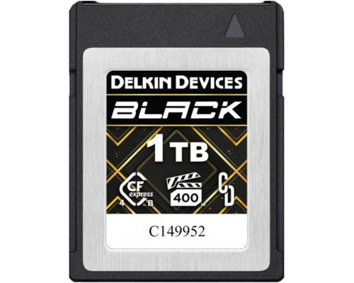 SD  Delkin BLACK CFexpress 4.0 Type B 1TB VPG400 (DCB4BV41T)