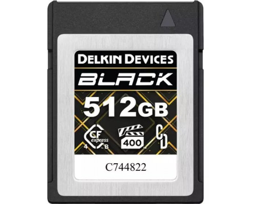 SD  Delkin CFexpress 4.0 Typ B 512GB VPG400 Czarny (DCB4BV4512)