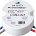 AF1012Y: MW Power 10W 12V/0.83A round LED power supply, IP67