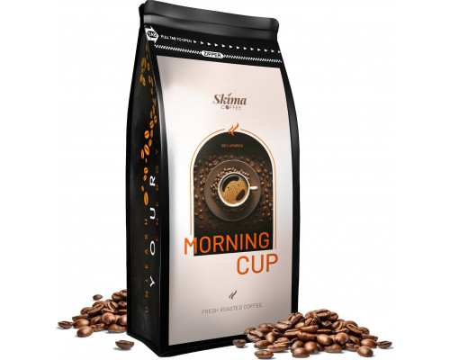 1kg MORNING CUP 100% ARABICA do ekspresu + GRATIS