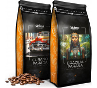 SkimaCoffee Zestaw 1kgX2 CUBANO PARADA/BRAZILIA PARANA Świeżo Palona do ekspresu