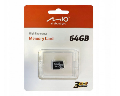 Mio MiVue MicroSD Card, 64GB | Mio