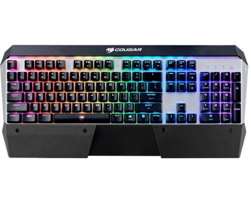 COUGAR Gaming Tastatur Attack X3 RGB  Mech. Cherry MX rot