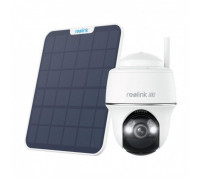 REOLINK bezpečnostní kamera Argus B440, 2.4 GHz, USB-C, Solární panel, 64GB, bílá