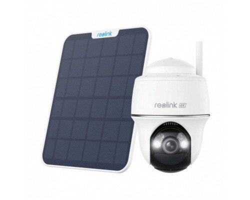 REOLINK bezpečnostní kamera Argus B440, 2.4 GHz, USB-C, Solární panel, 64GB, bílá