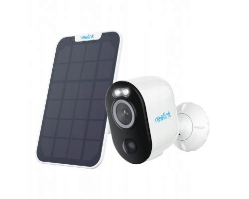 Reolink | Wi-Fi Security Camera with Motion Spotlight and Solar Panel | Argus Series B330 | Bullet | 4 MP | Fixed lens | IP65 | H.265 | Micro SD, Max. 128 GB | Baltas