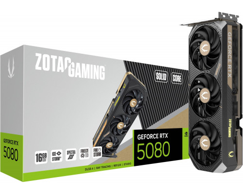 Zotac RTX 5080 Solid Core               16GB GDDR7 HDMI 3xDP