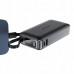 Powerbank Acefast M7-10000 PD30W z wbudowanym kablem - czarny