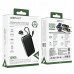 Powerbank Acefast M7-10000 PD30W z wbudowanym kablem - czarny