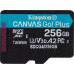 SD  Kingston Canvas Go! Plus (Gen4) MicroSDXC 256 GB Class 10 UHS-I/U3 A2 V30 (SDCG4/256GBSP)