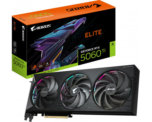 Gigabyte Aorus GeForce RTX 5060 Ti Elite 16GB GDDR7 DLSS4 (GV-N506TAORUS E-16GD)