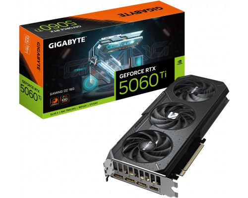 Gigabyte GeForce RTX 5060 Ti Gaming OC 16GB GDDR7 DLSS4 (GV-N506TGAMING OC-16GD)